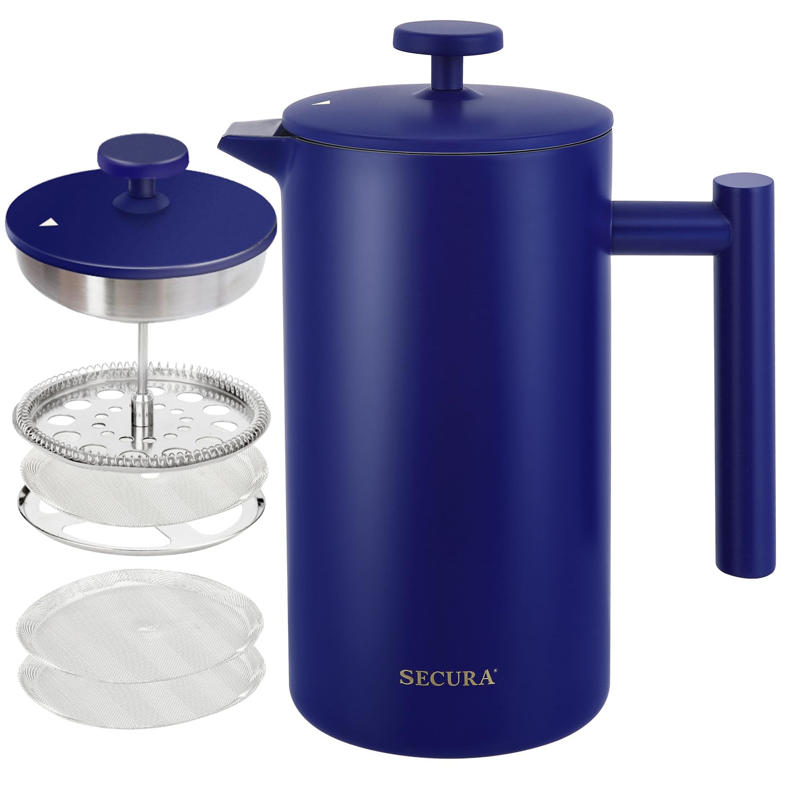 **Secura Stainless Steel French Press (34 oz)**