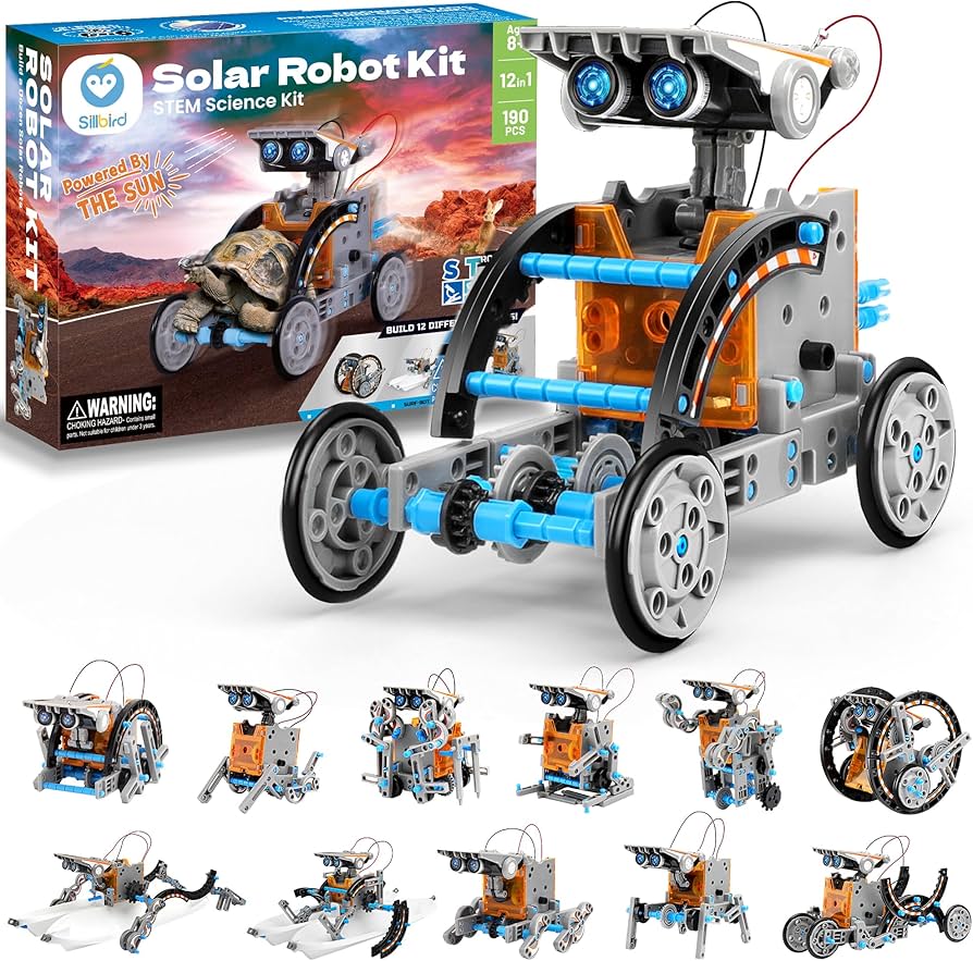 12-in-1 Solar Robot Kit
