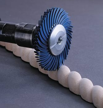 3M Scotch-Brite Radial Bristle Brush, 2 Inch, Silicon Carbide Fine