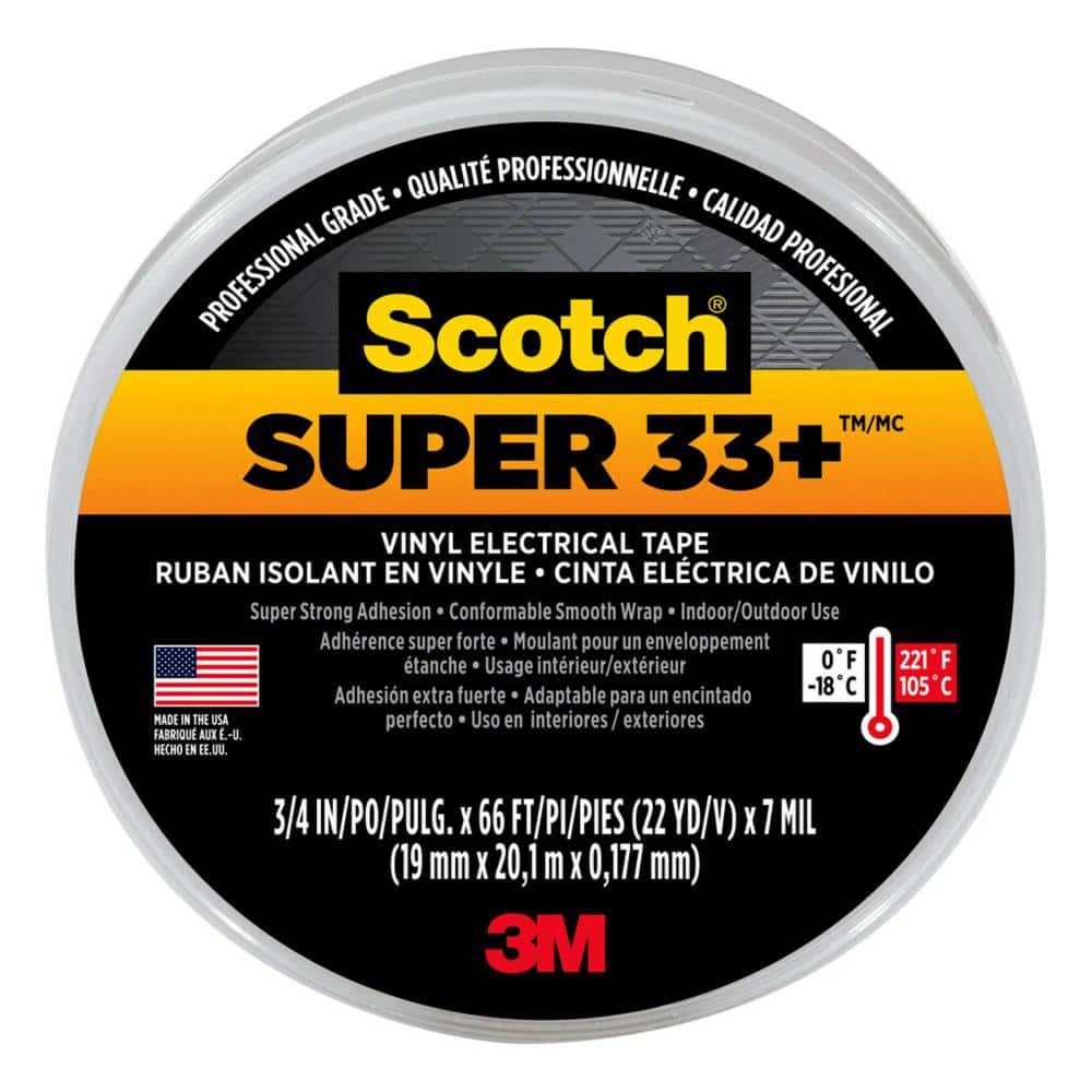 3M Scotch Super 33+ Vinyl Electrical Tape
