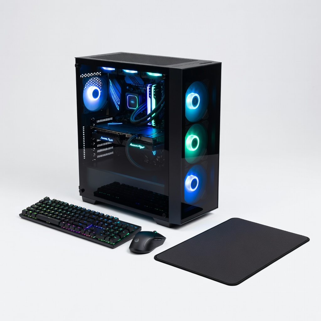 ABS Aeolus Aqua Gaming PC Bundle