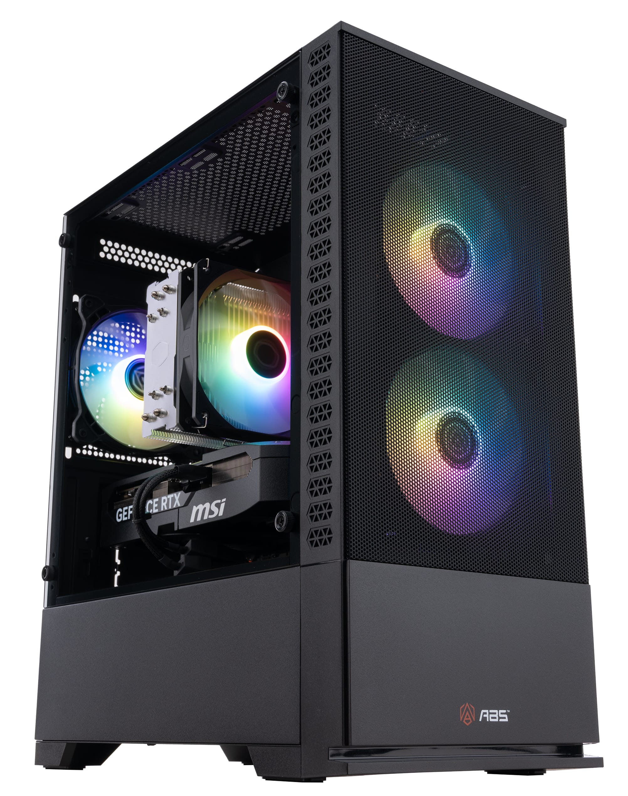 ABS Aeolus Aqua Gaming PC - Intel Core i5-15600KF, NVIDIA RTX 5070 12GB, 32GB DDR5-6000, 1TB NVMe SSD