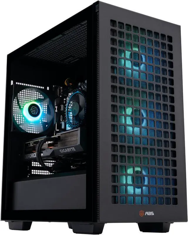 ABS Aeolus Gaming PC (Intel Core i5-14400F, RTX 4070 12GB, 16GB DDR5 RAM, 1TB NVMe SSD)