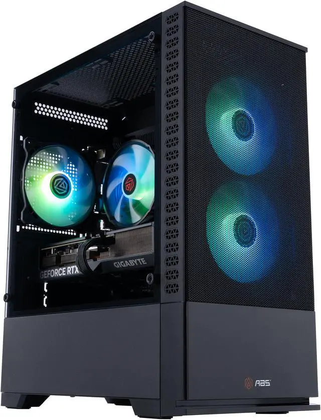 ABS Gladiator Gaming PC - Intel Core i7-14700F, NVIDIA RTX 4070 Super 12GB, 32GB DDR5 RAM, 1TB NVMe SSD