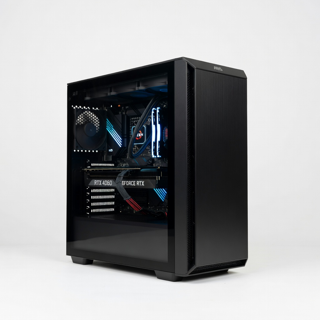 ABS Gladiator Pro with AMD Ryzen 7 9700X, RTX 4060 8GB