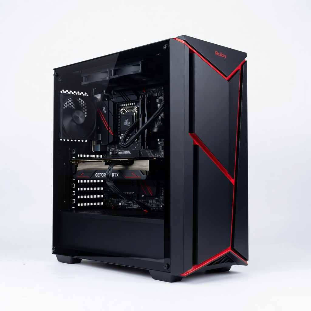 ABS Orkan Ruby Gaming PC – Intel Core i5-13400F, RTX 4060, 16GB DDR4 RAM, 1TB SSD