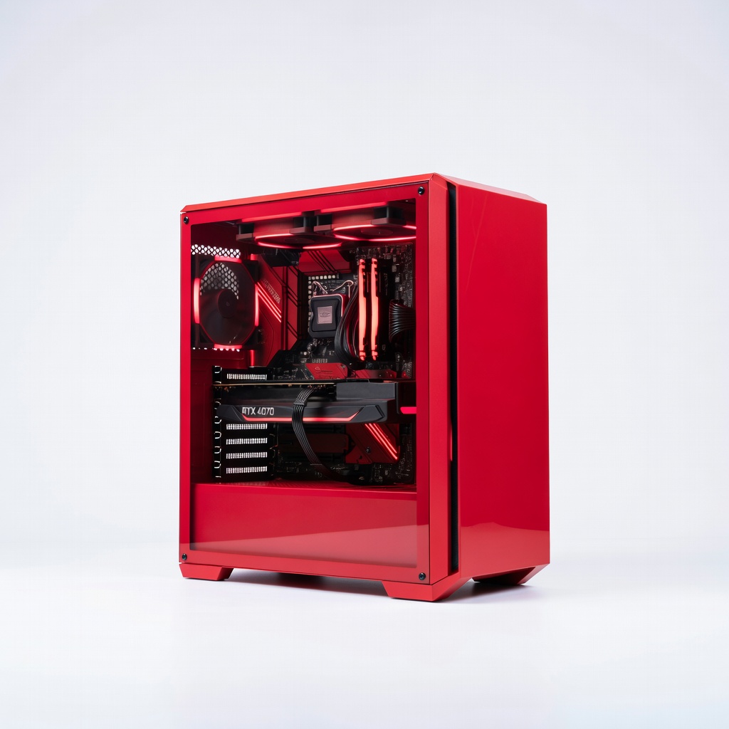 ABS Orkan Ruby Gaming PC (Intel Core i5-14400F, RTX 4070 12GB, 32GB DDR5, 1TB NVMe SSD)
