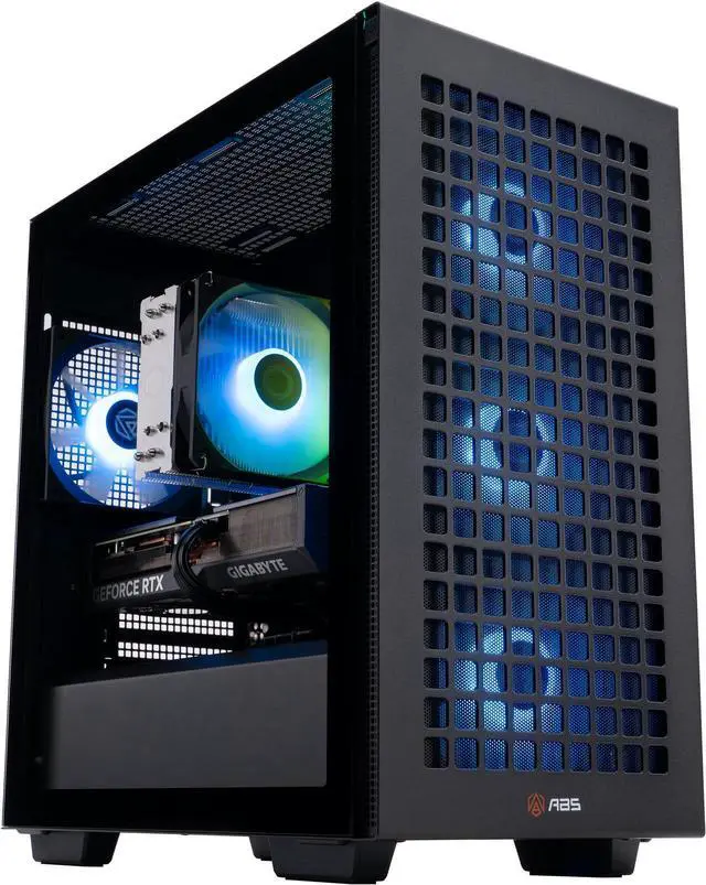 ABS Ruby Gaming PC (AMD Ryzen 7 7700X, RTX 4060 Ti 16GB, 32GB DDR5, 2TB SSD) Complete Setup