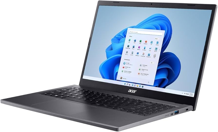 Acer Aspire 5 (A515-58M-50B7, 2025) Laptop + SHW 55-Inch Computer Desk + SIHOO M18D Ergonomic Chair