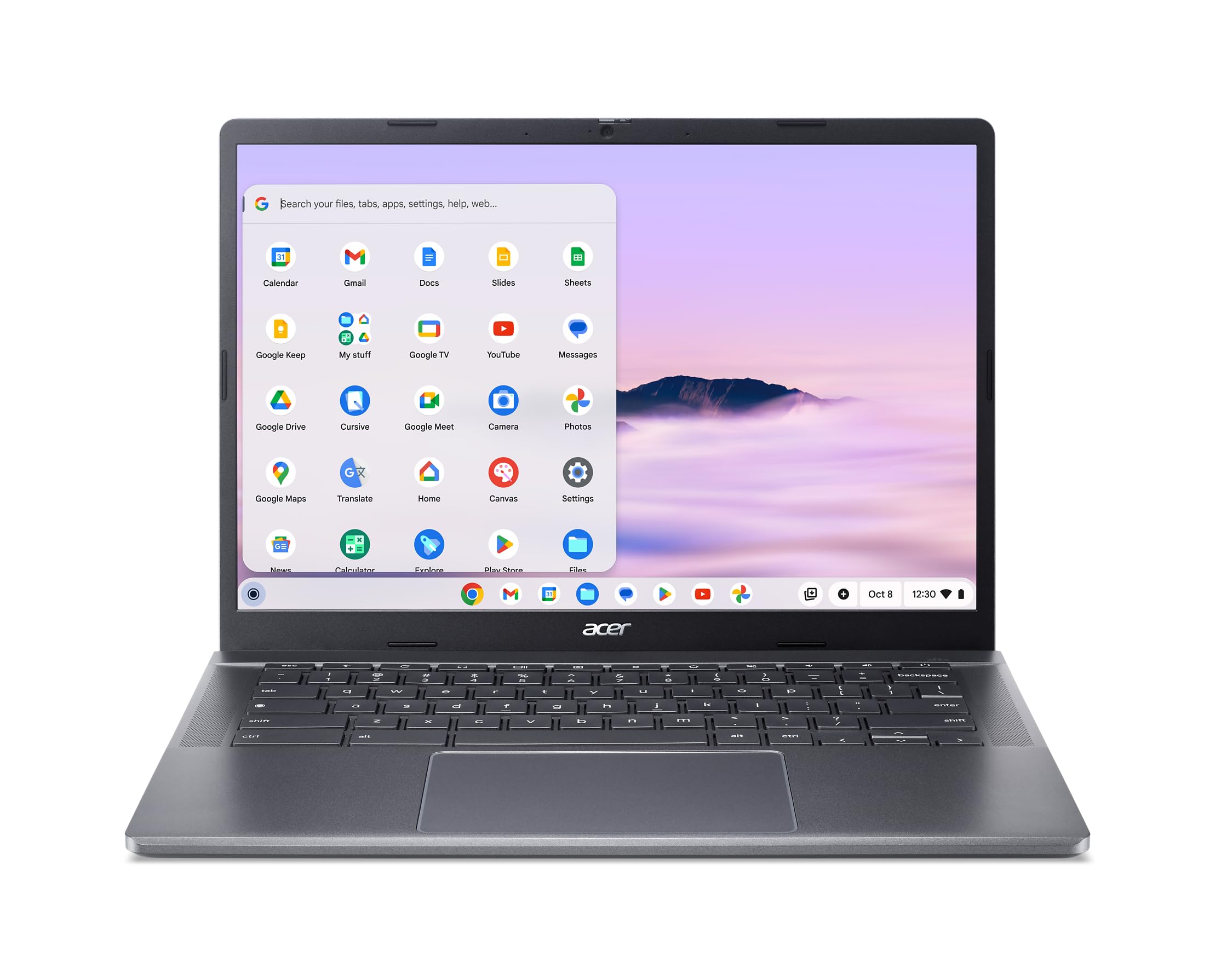 Acer Chromebook Spin 514 (2025, AMD Ryzen 3 7320C, 8GB RAM, 128GB eMMC)