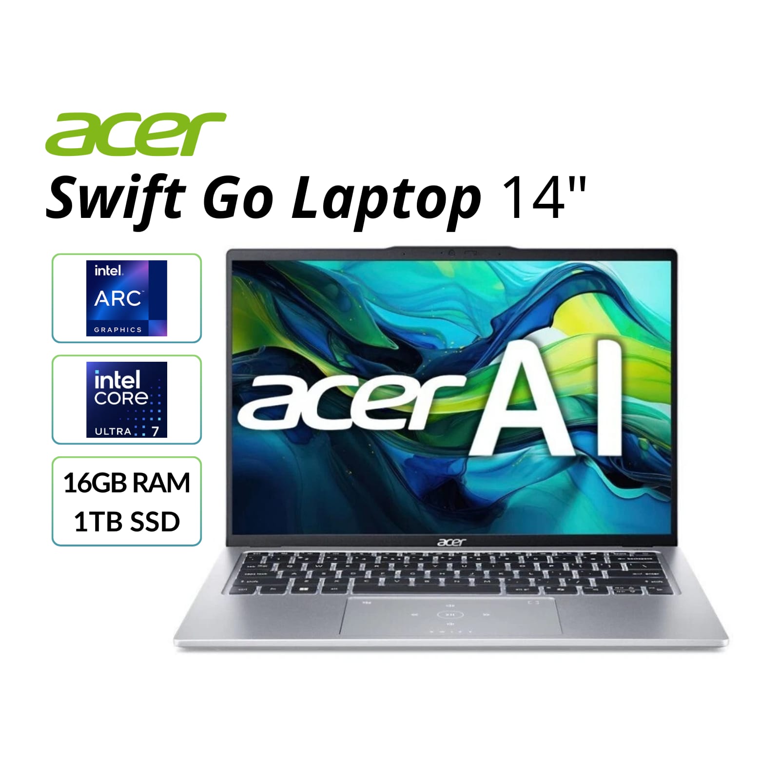 Acer Swift Go 14 OLED (Intel Core Ultra 7 155H, 2025)