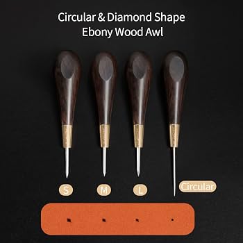 Adjustable Stitching Awl (Diamond Point)