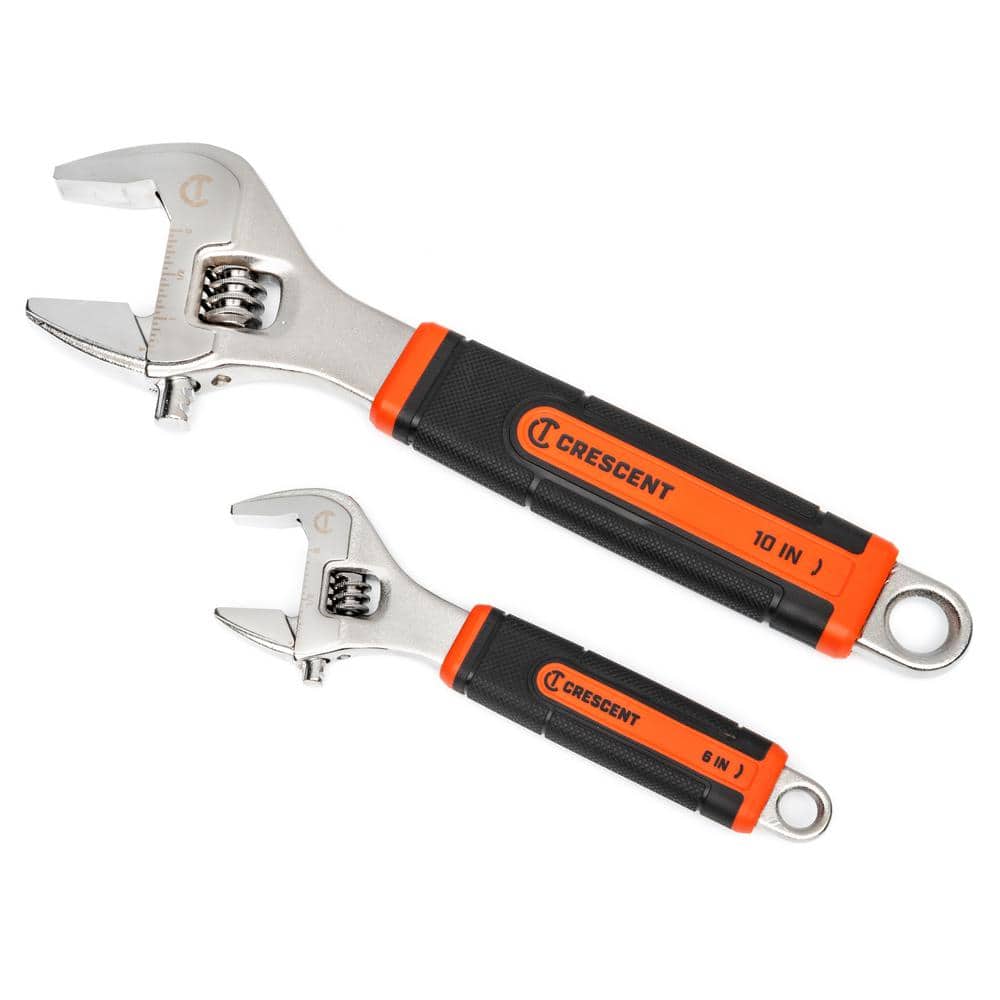 Adjustable Wrench Set (Two-Piece)