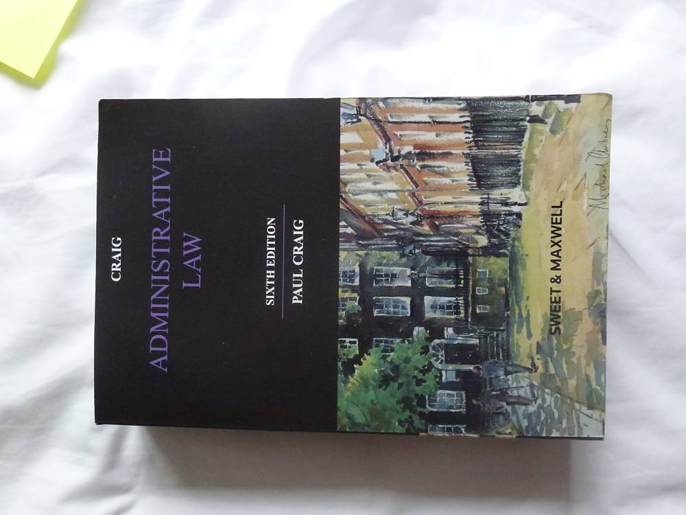 Administrative Law: A Very Short Introduction by Paul Craig