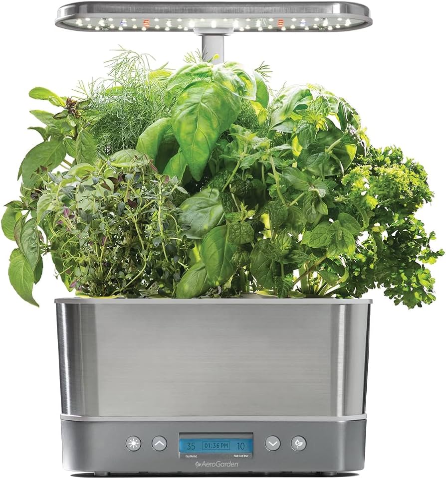 AeroGarden Harvest Elite Indoor Hydroponic Garden