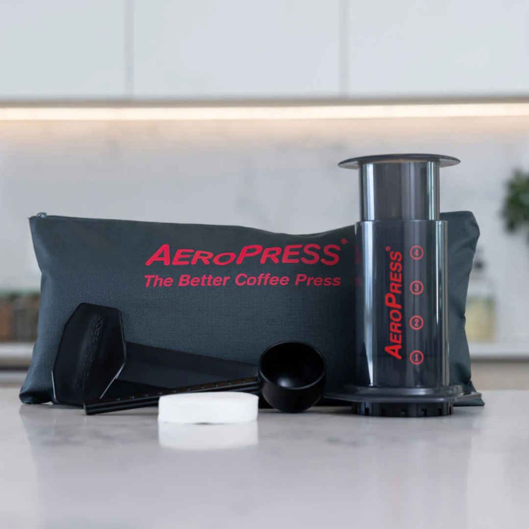 AeroPress Original Coffee Press with Tote Bag