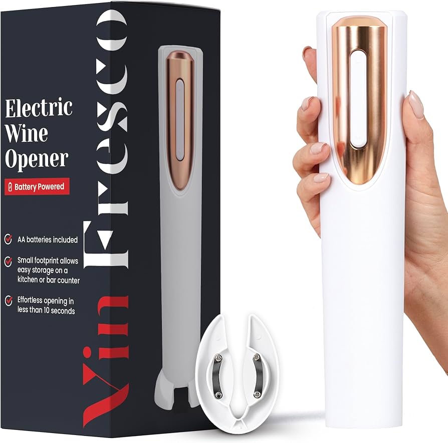 Aioneer Electric Wine Opener with Foil Cutter