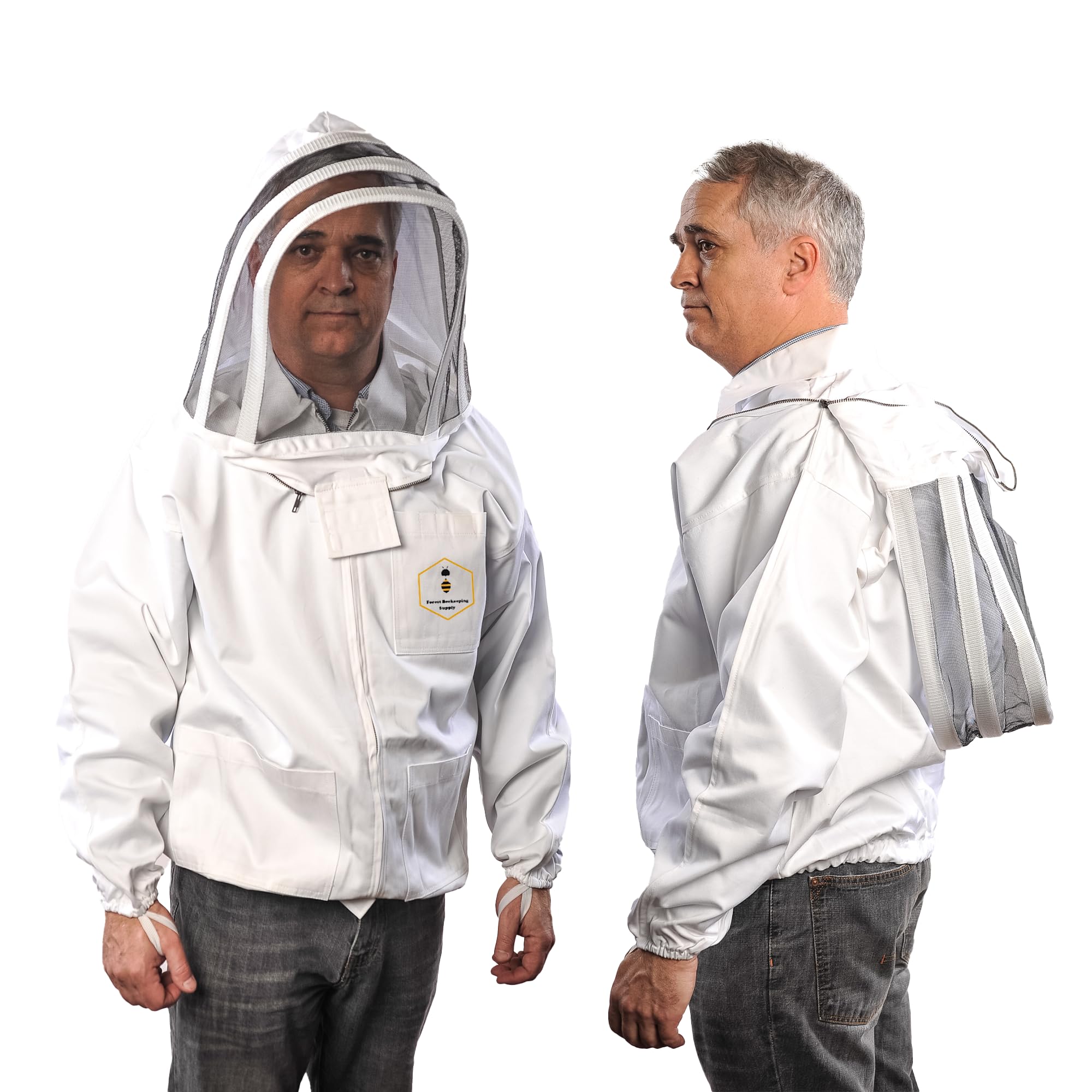 ALPHA BEE Premium Beekeeping Suit with Fencing Veil
