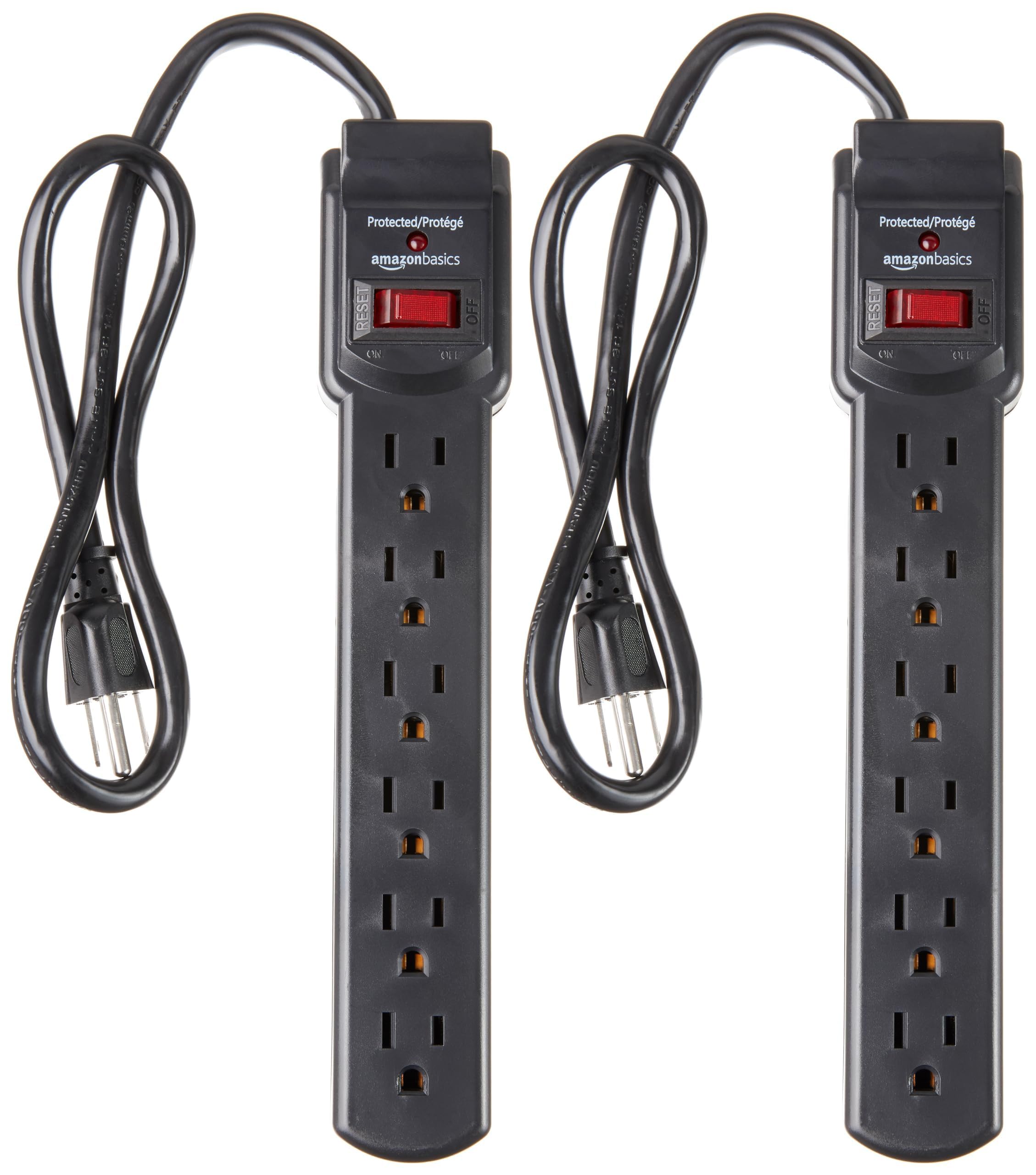 Amazon Basics 6-Outlet Surge Protector