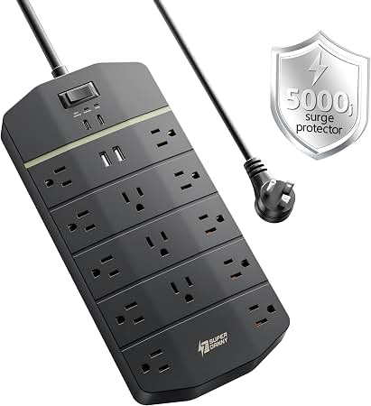 Amazon Basics 8-Outlet Surge Protector