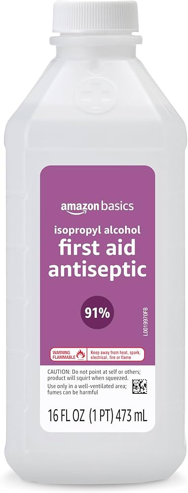 Amazon Basics 91% Isopropyl Alcohol (ASIN: B08F7F5Y8K)