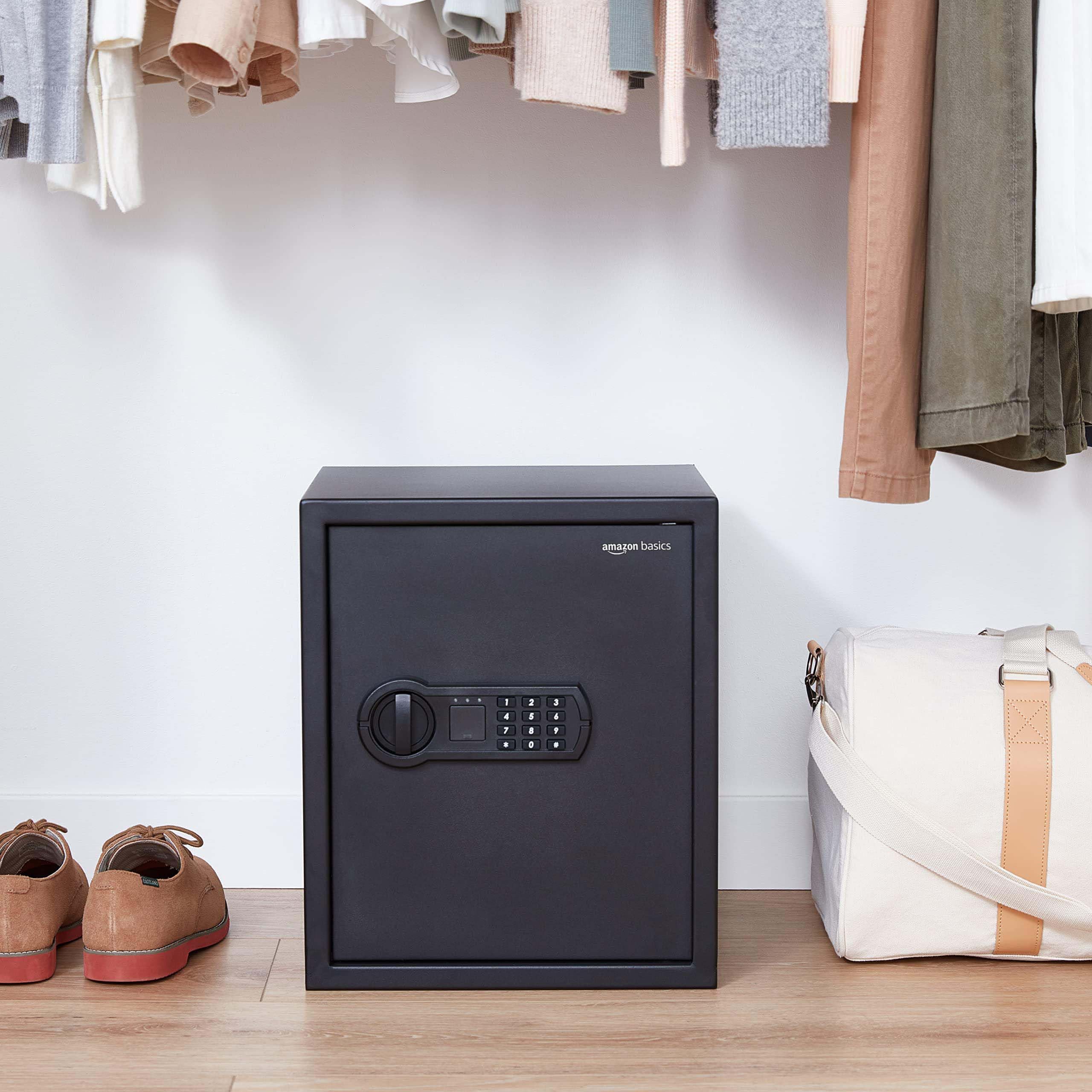 Amazon Basics Steel Home Security Safe