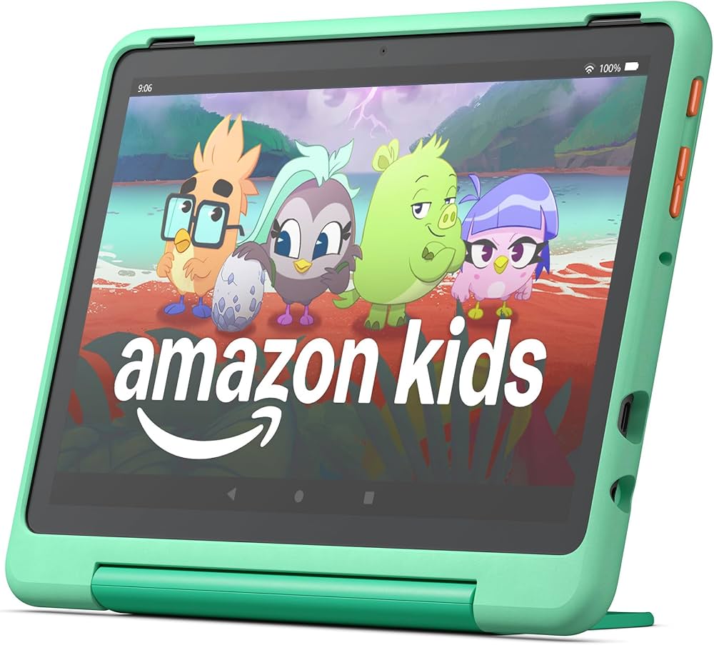 Amazon Fire HD 10 Kids Pro (2024 release, 10.1-inch display, ages 6-12)