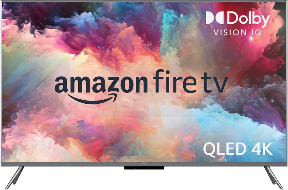 Amazon Fire TV 55-inch Omni QLED Series 4K UHD Smart TV (2026)