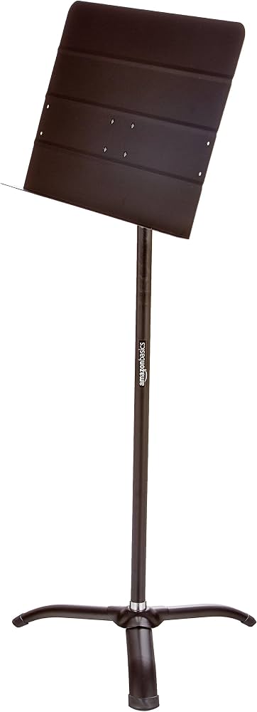 AmazonBasics Portable Adjustable Sheet Music Stand