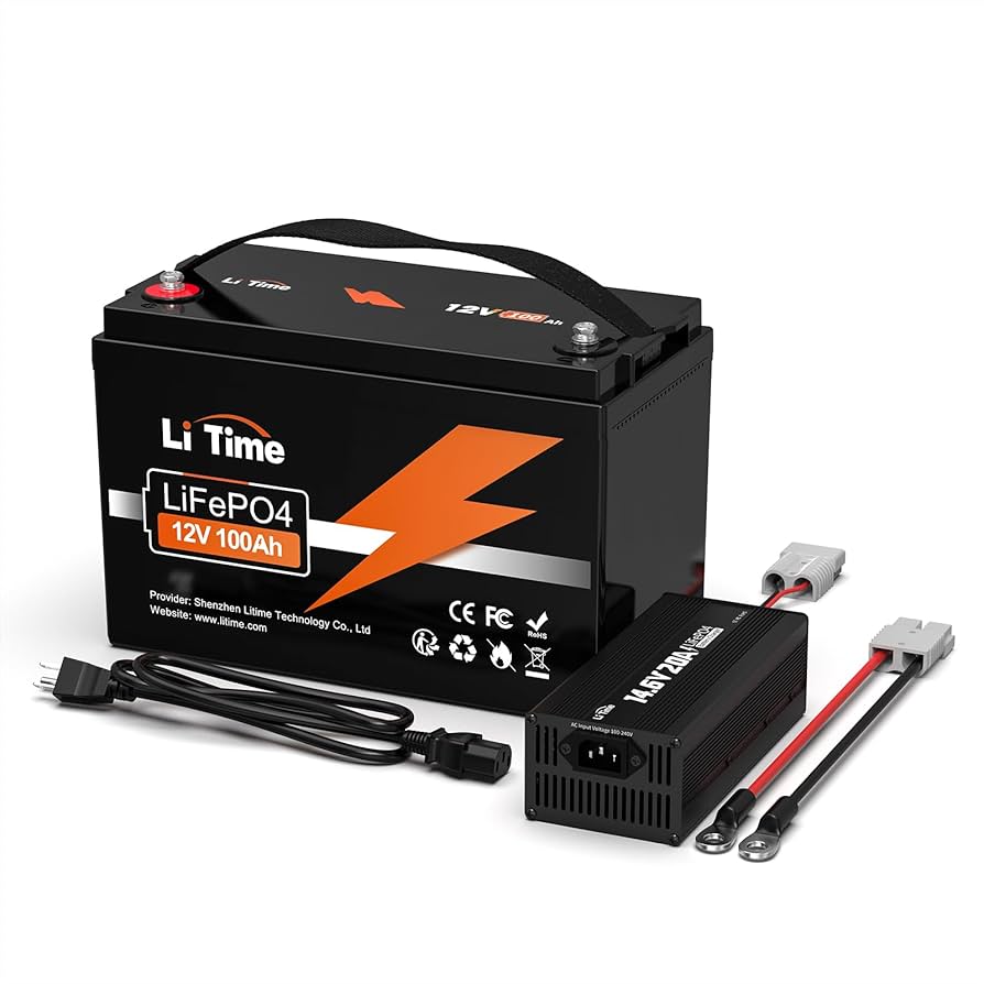 Ampere Time 12V 100Ah LiFePO4
