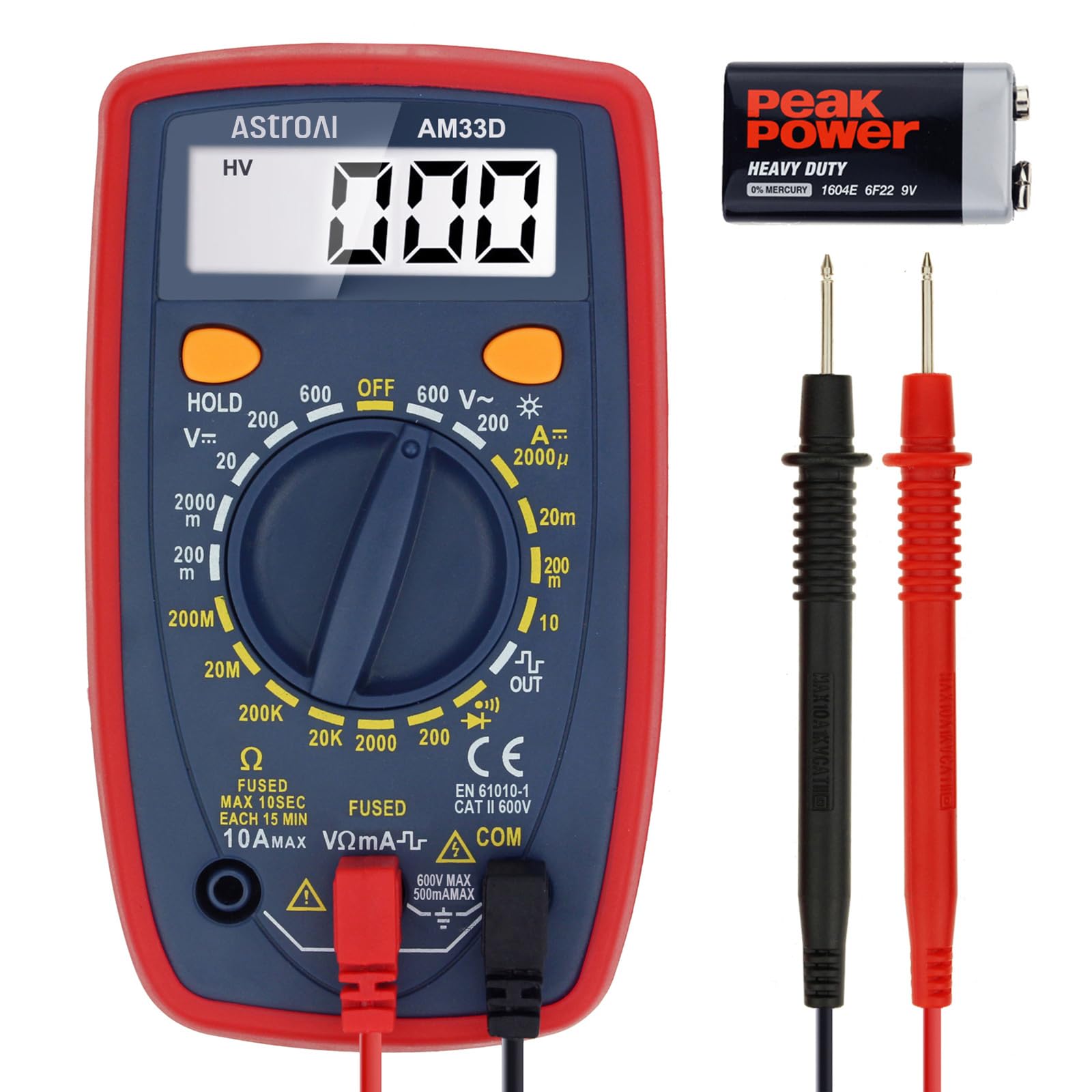 AstroAI Digital Multimeter
