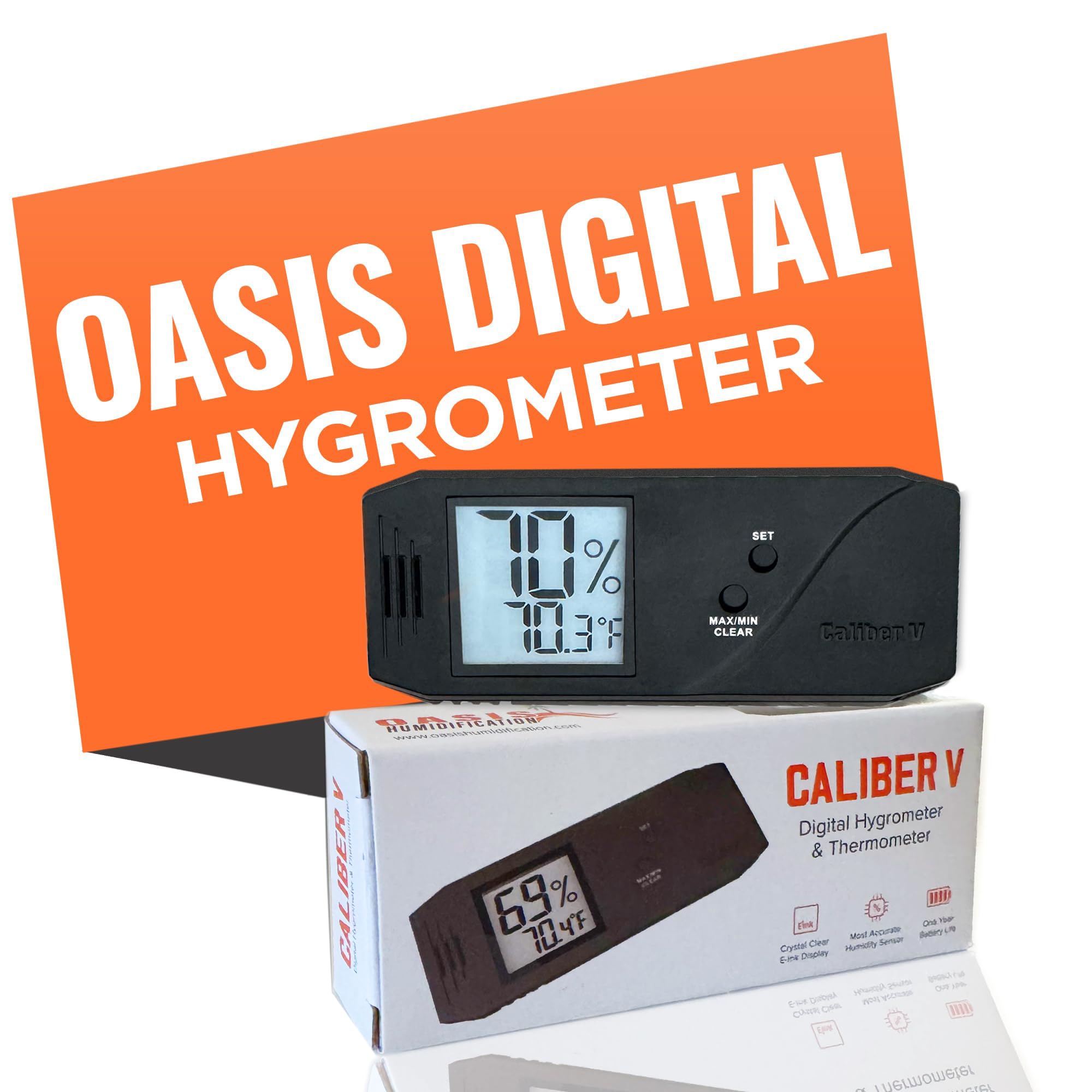 Caliber IV Digital Hygrometer