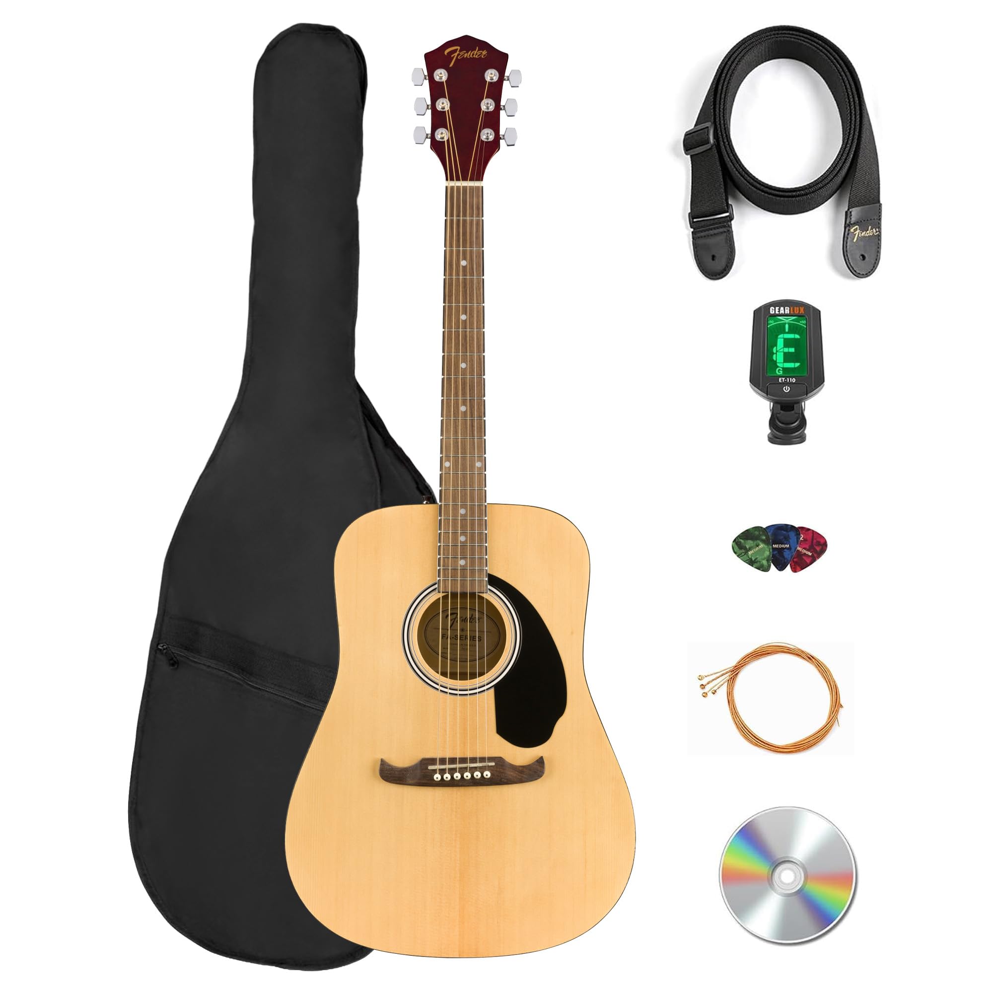 Fender FA-25 Dreadnought Pack