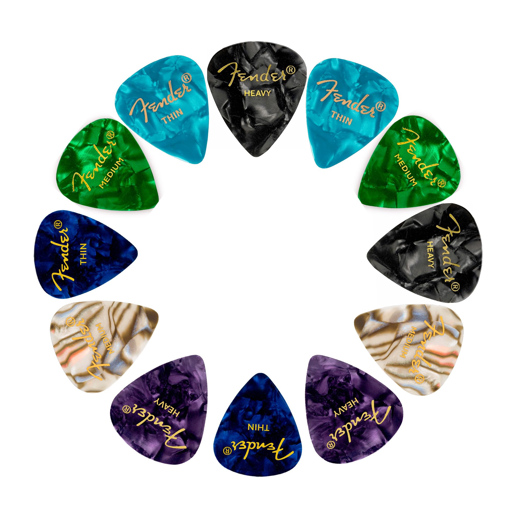 Guitar Picks Variety Pack (200 Pieces)