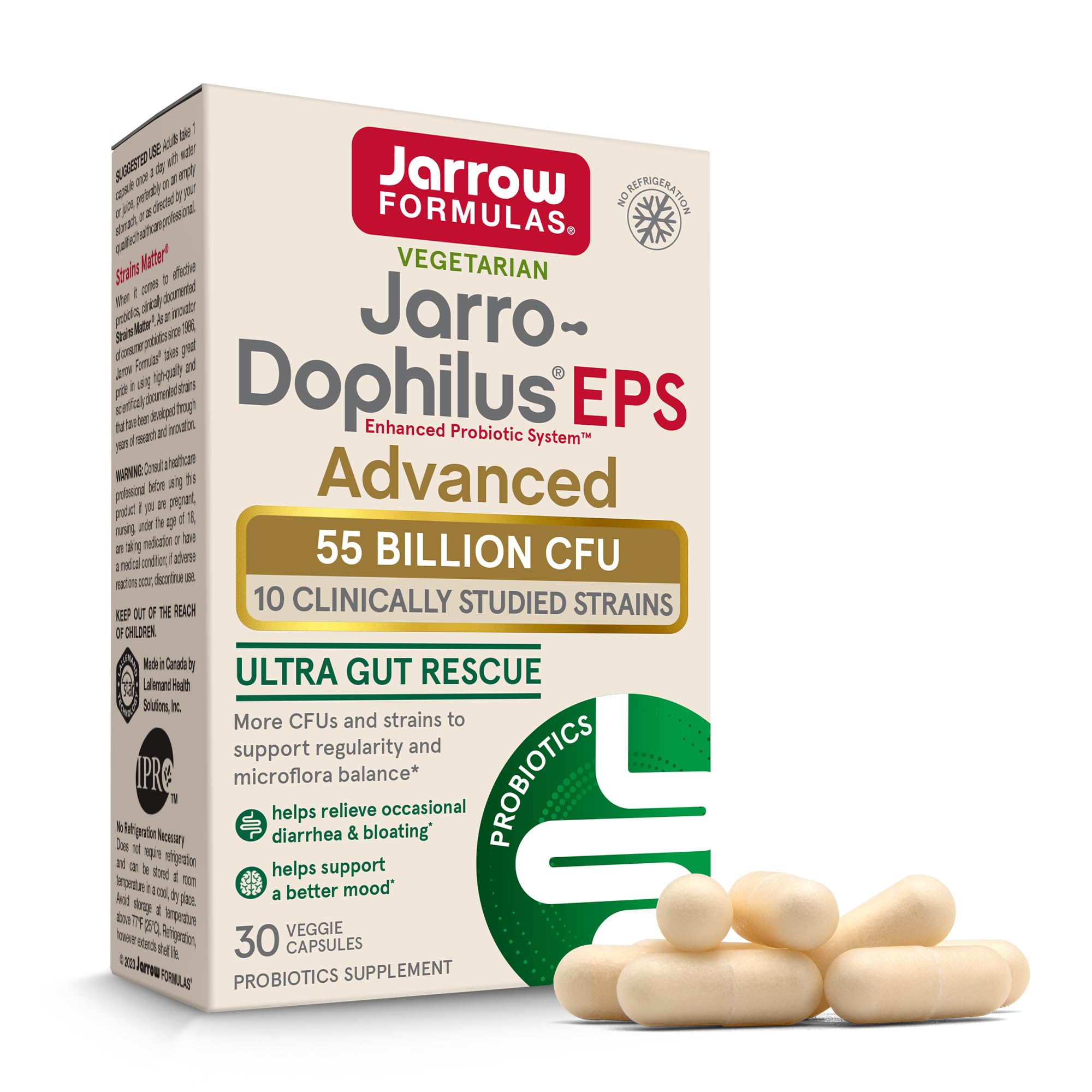 Jarrow Formulas Jarro-Dophilus EPS, 5 Billion CFU