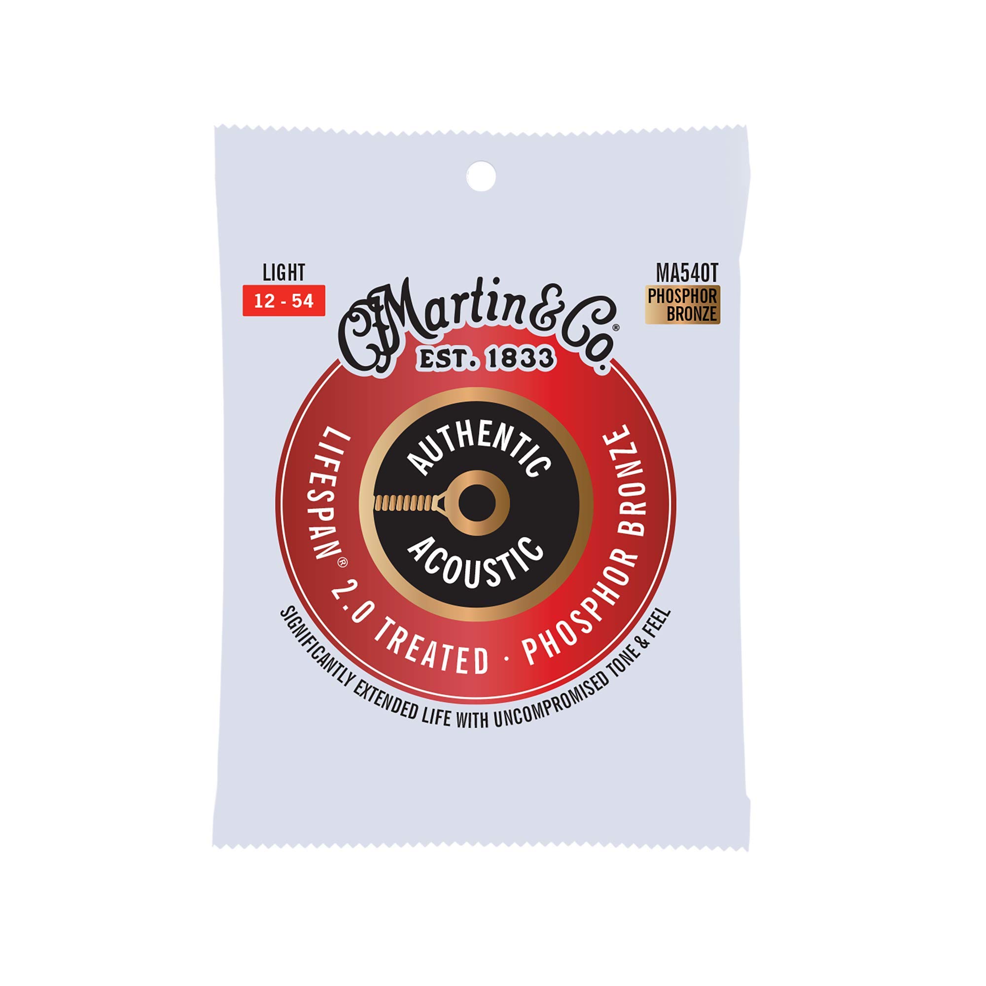 Martin MA540 Authentic Acoustic SP Phosphor Bronze Light Strings