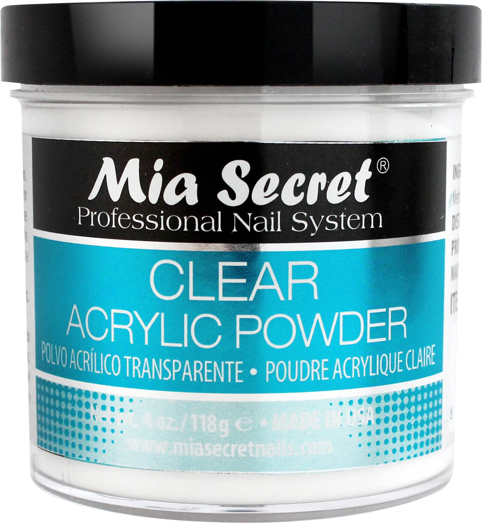 MIA SECRET Professional Acrylic Powder (Clear)