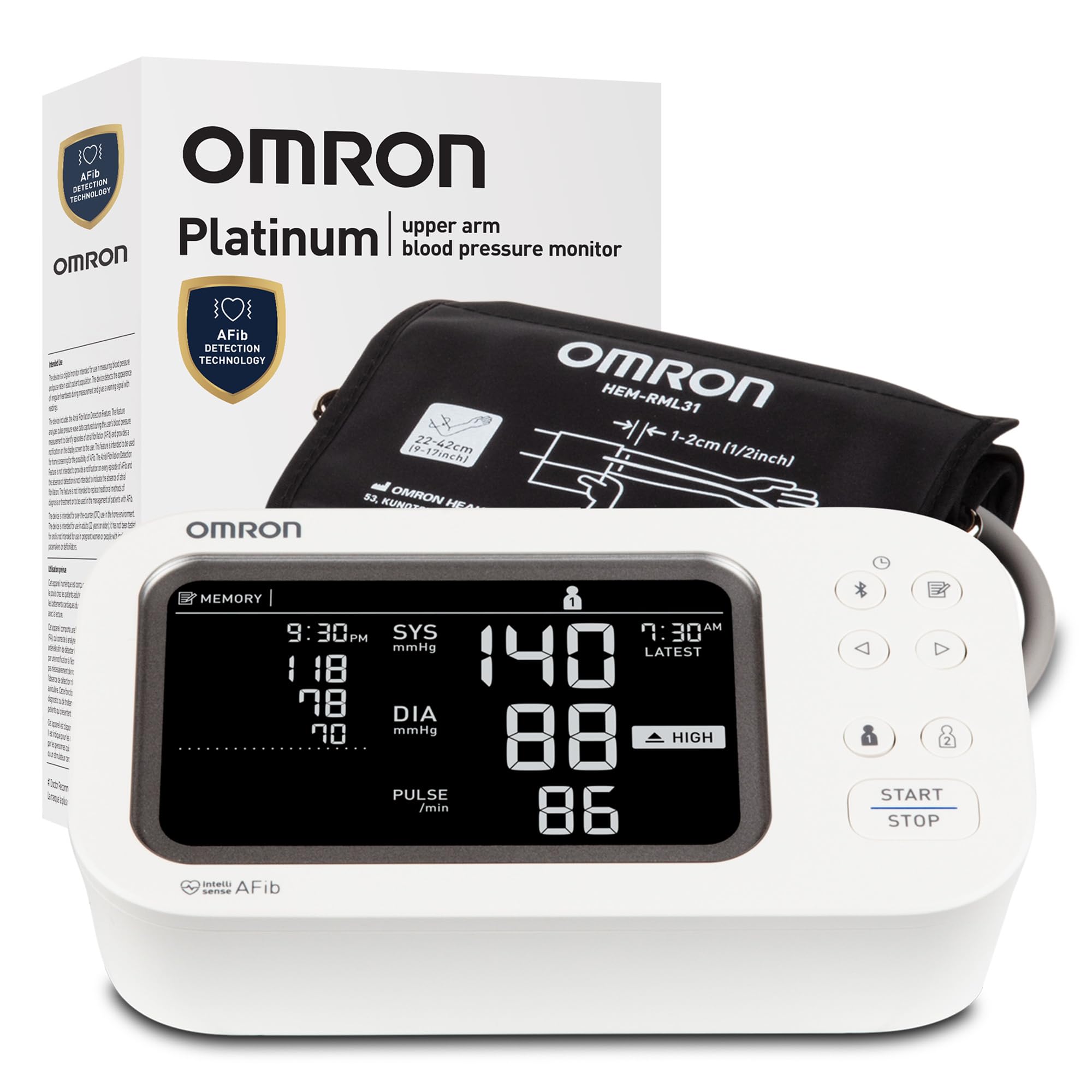 OMRON Platinum Blood Pressure Monitor
