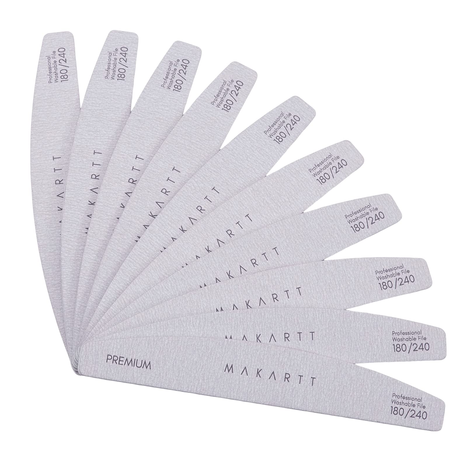 Saviland 180/240 Grit Nail Files (10pcs)