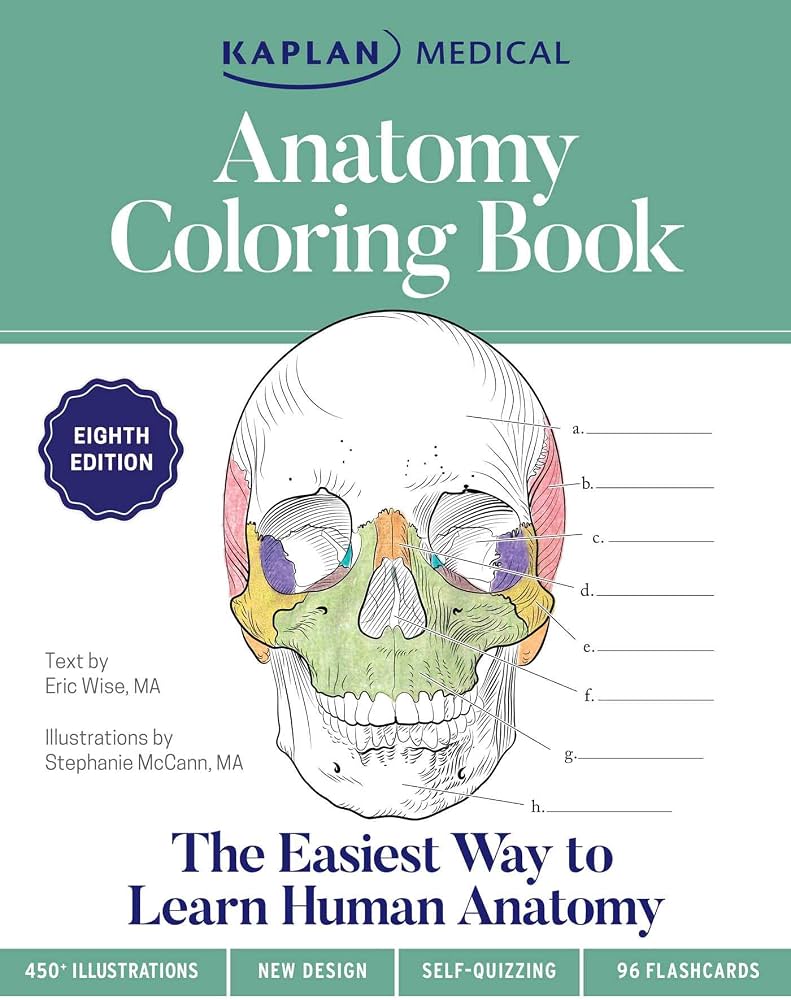Anatomy Coloring Book (8th Edition)