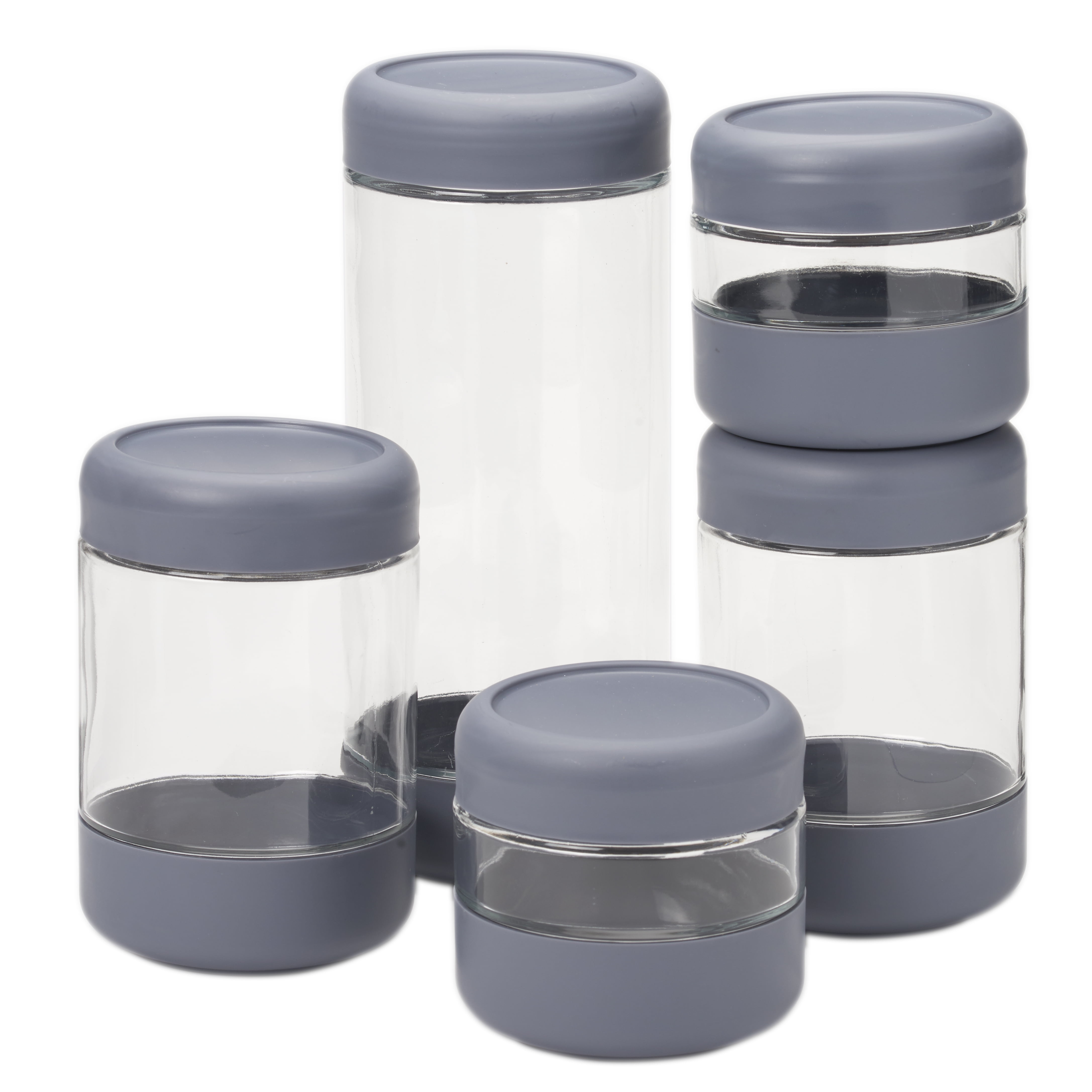 Anchor Hocking 5-Piece Glass Storage Set