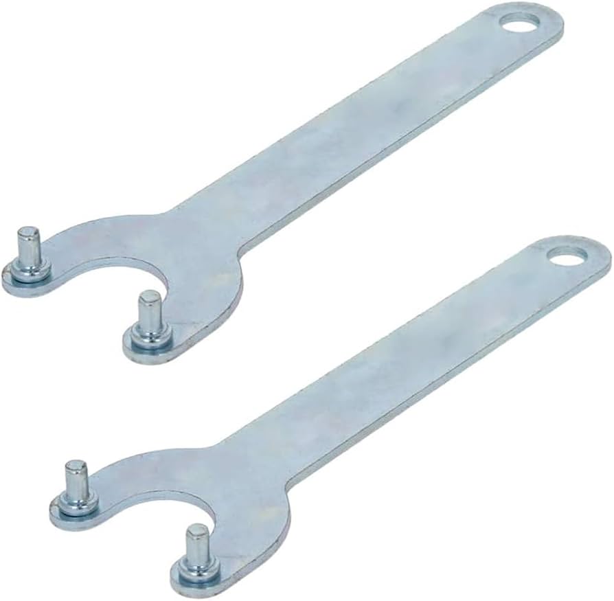 Angle Grinder Wrench Set (Two‑Pronged and Pin Spanner)