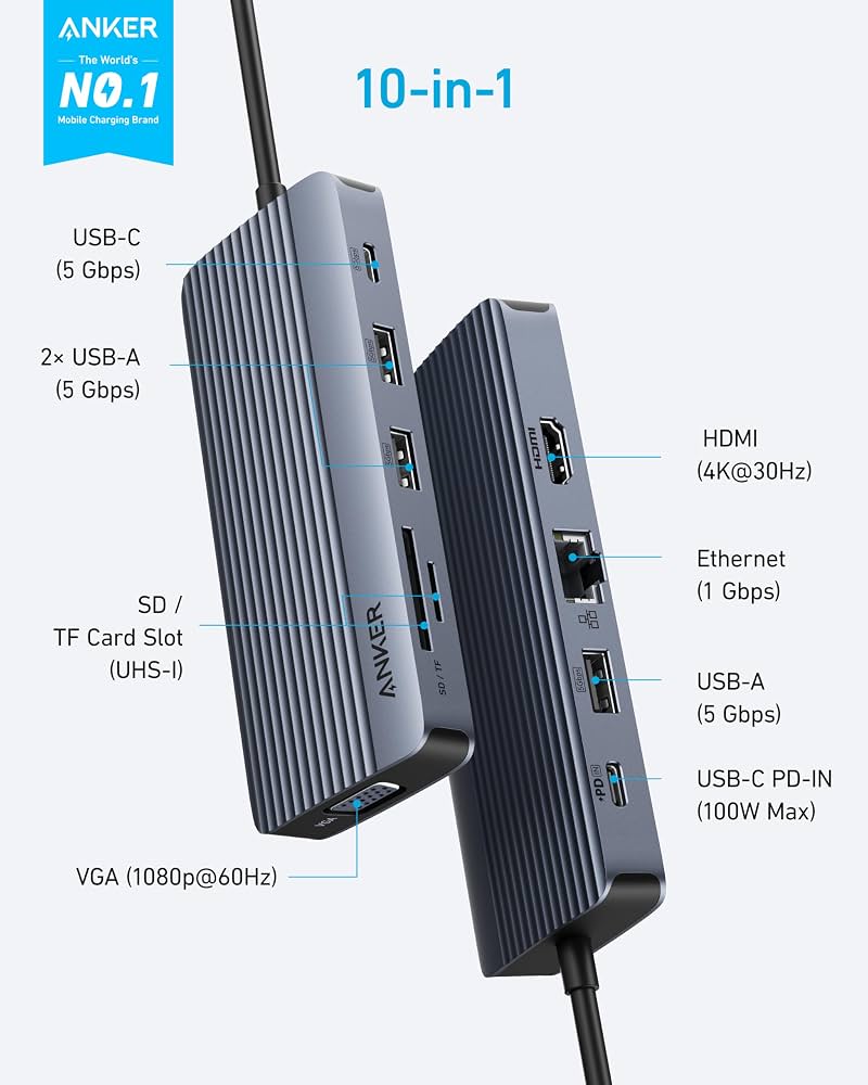 Anker 10-in-1 USB-C Hub