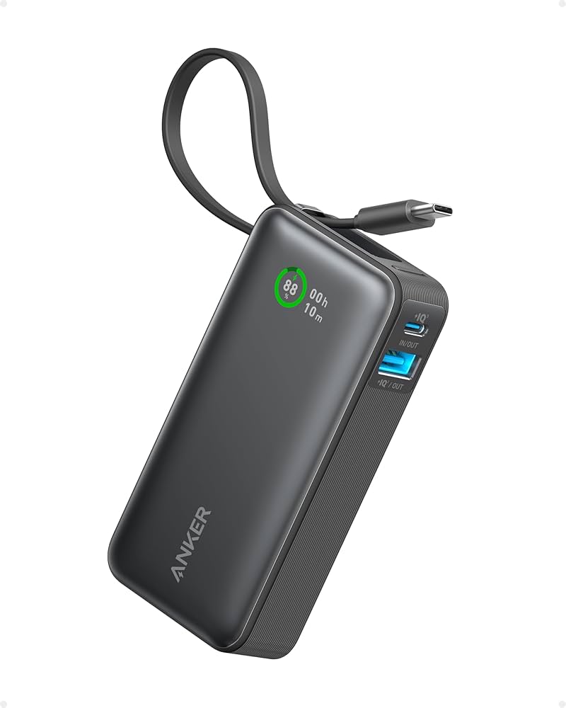 Anker 511 Nano Power Bank (PowerCore 10K, 2025 Edition)
