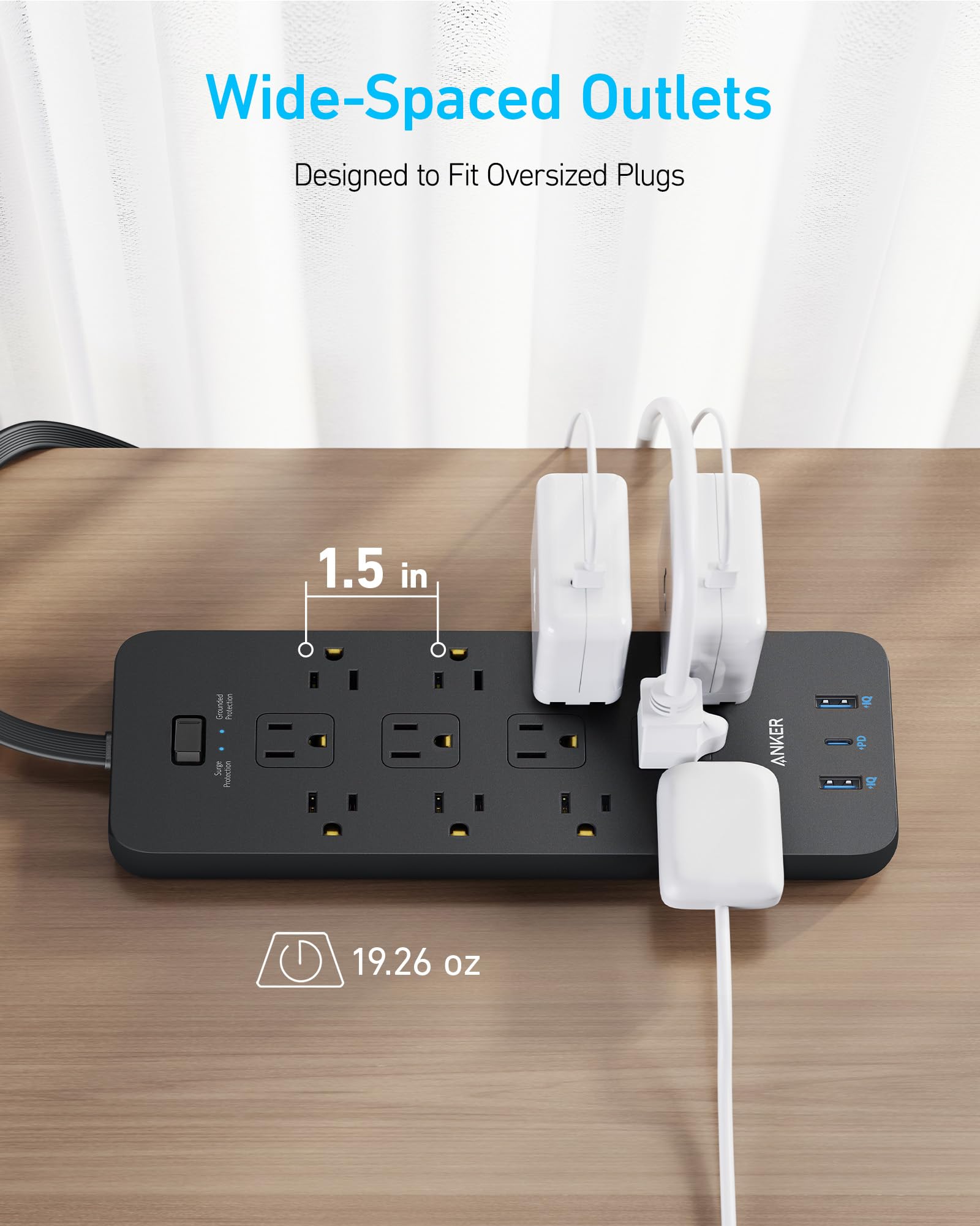 Anker 511 Power Strip (12 Outlets)