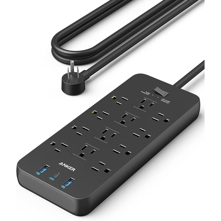 Anker 521 Power Strip Surge Protector (12 Outlets)