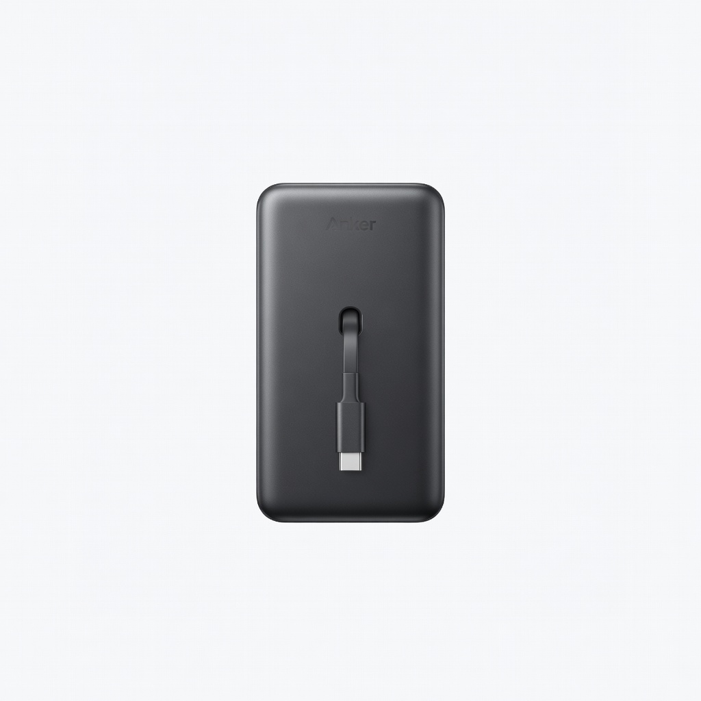Anker Nano Power Bank (10,000mAh, Built-In USB-C Cable)