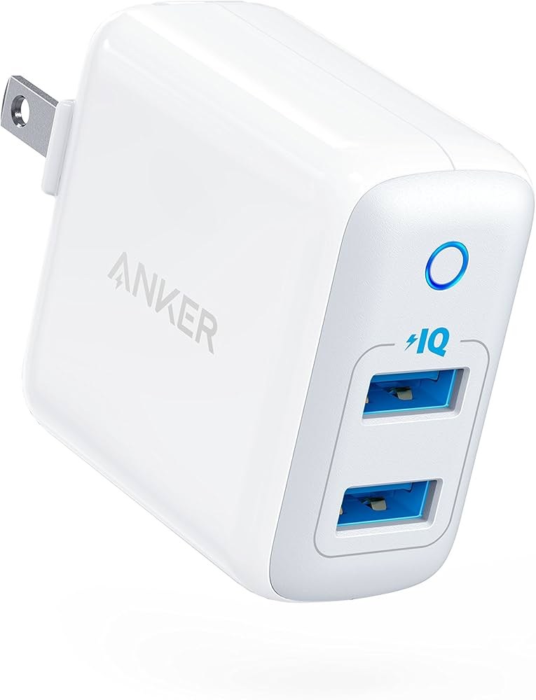 Anker PowerPort 2 Elite 5V/2.4A Dual USB Wall Charger