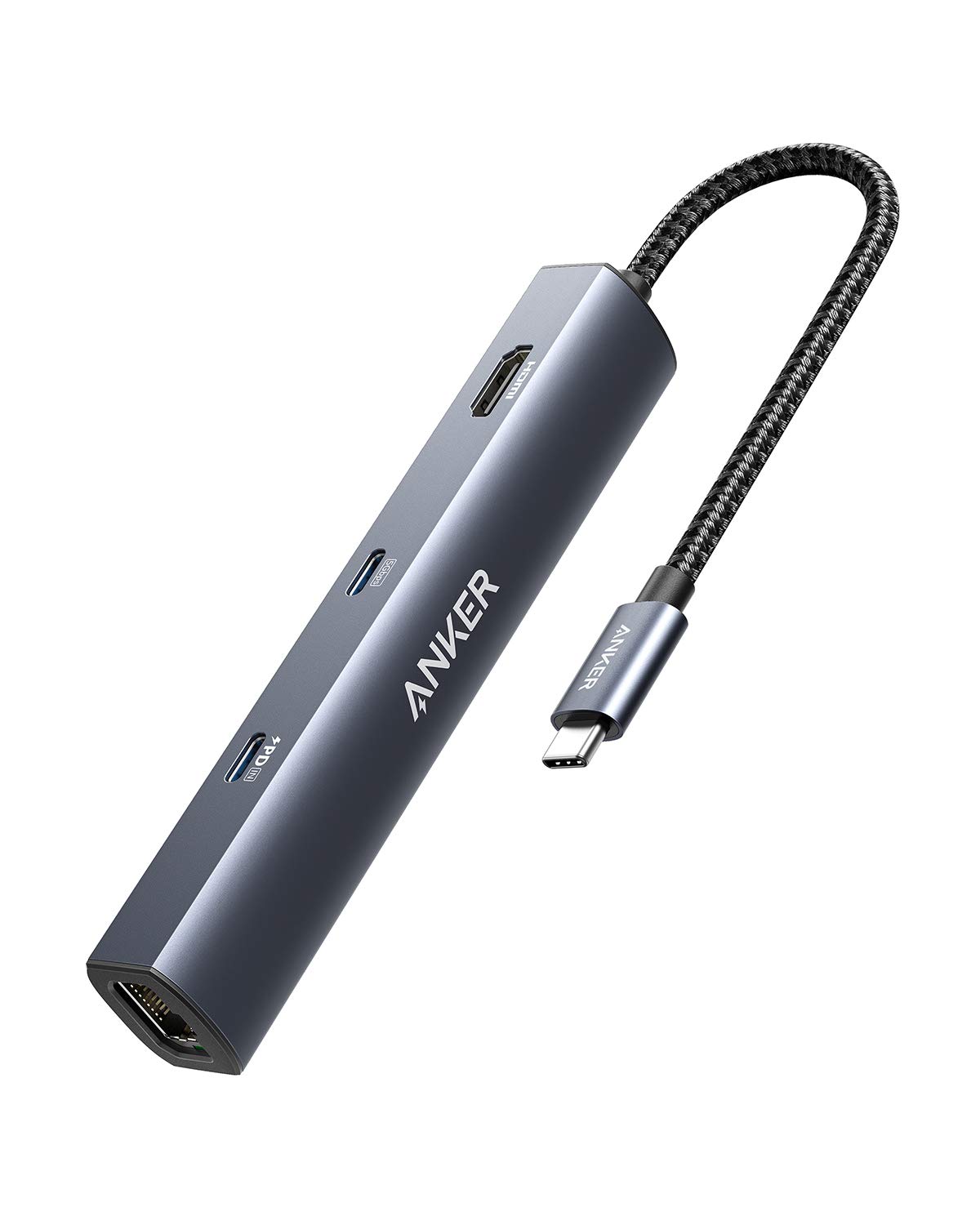 Anker USB C Hub with Power Strip (PowerExpand 6-in-1)