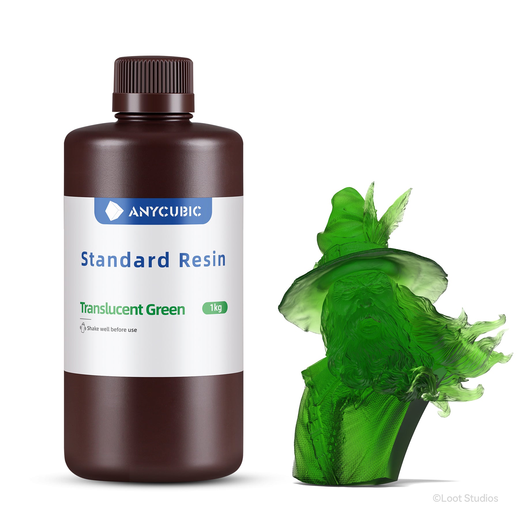 Anycubic Standard Resin+ (Green Castable)